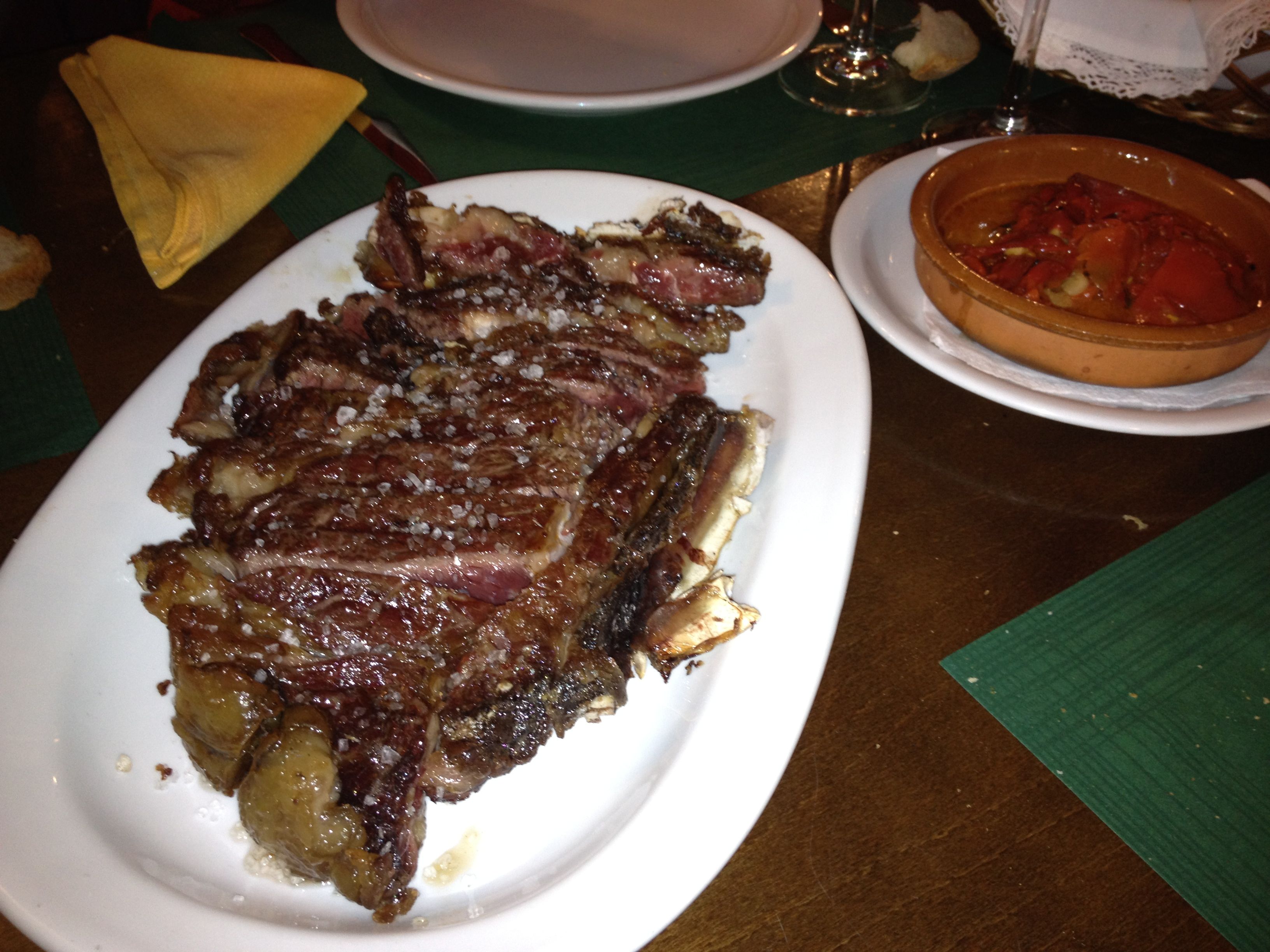 Asador La Fragua Chuletón de buey a la brasa